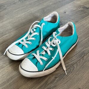 Converse teal sneakers men’s size 6